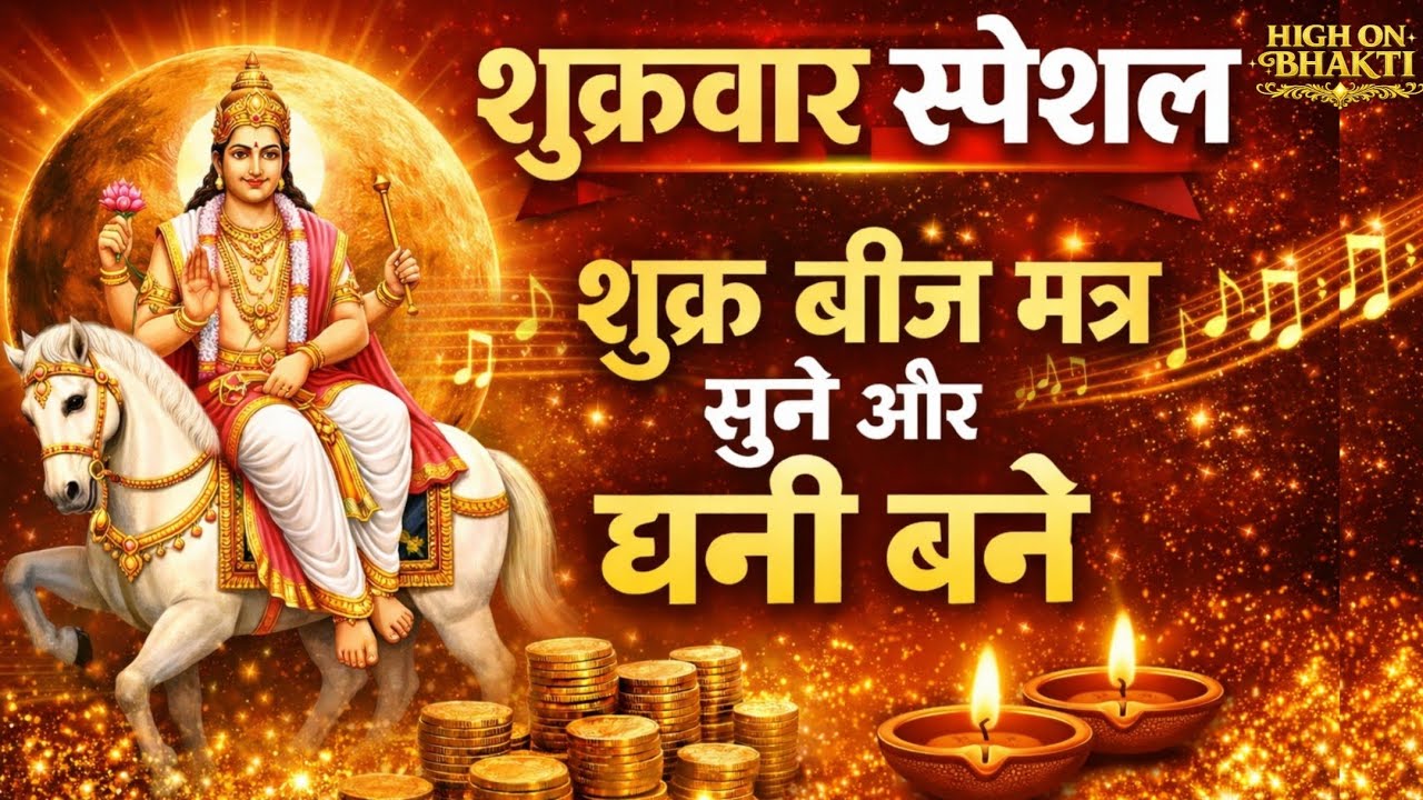 शुक्रवार स्पेशल 🔱 शुक्र बीज मंत्र सुनें और धन वर्षा पाएँ | तुरंत चमत्कारिक लाभ