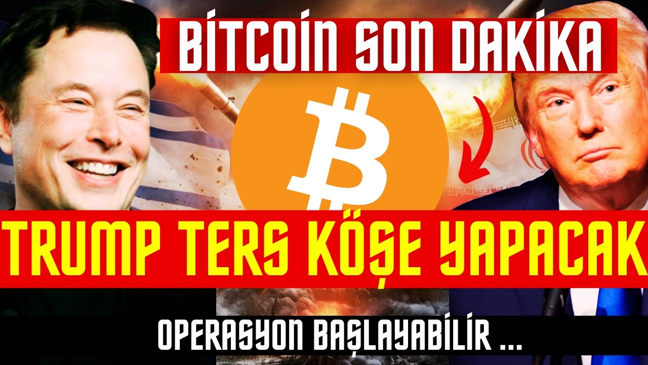 BİTCOİN ANALİZ TRUMP TERS K&Ouml;ŞE YAPACAK OPERASYON BAŞLAYABİLİR #BITCOIN #ALTCOİN