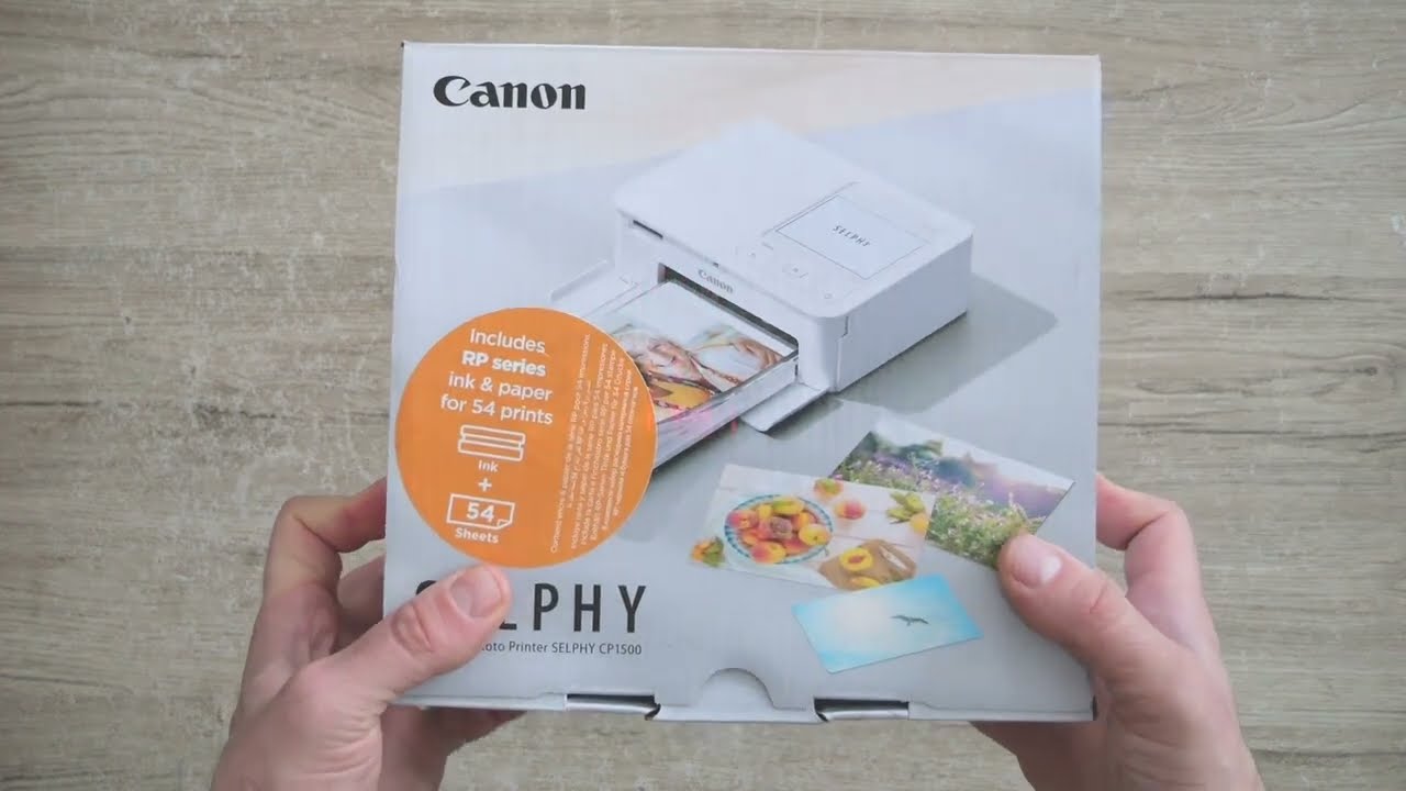 Canon Selphy SP1500 unboxing