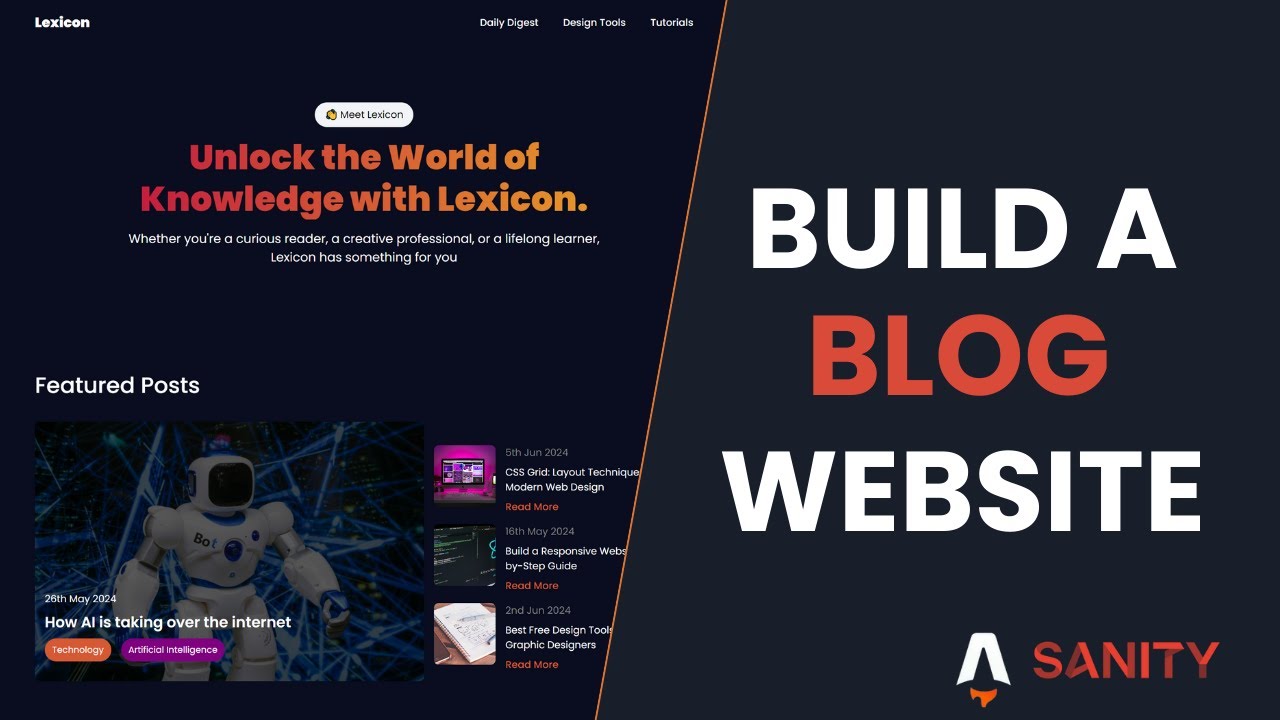 Build and Deploy a Responsive Blog Website with Astro and Sanity