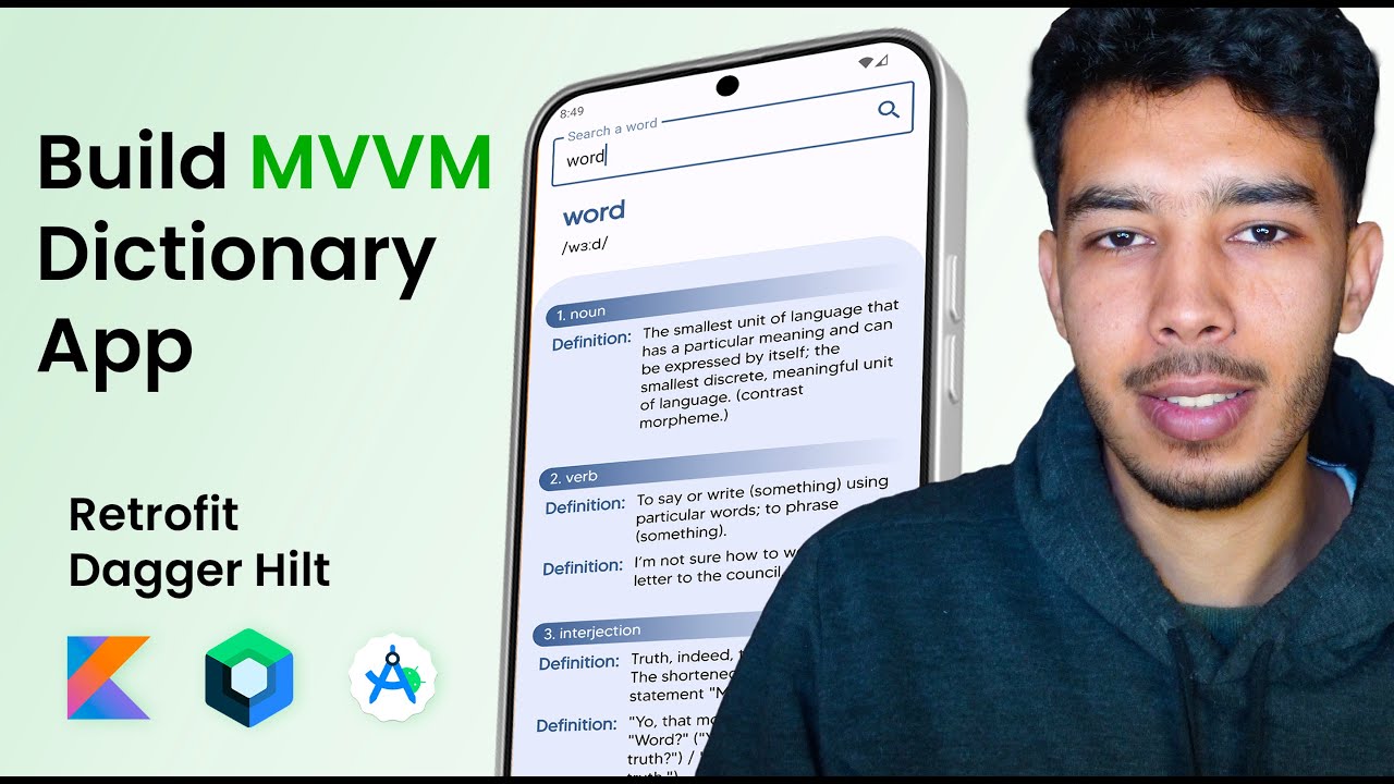 Build an MVVM Dictionary App - (Android Tutorial)