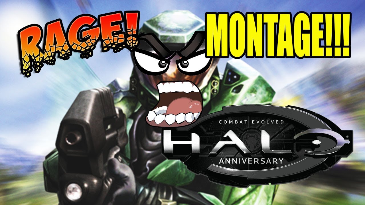 TRY NOT TO LAUGH! Halo CE Rage Funtage!