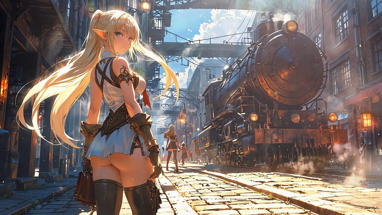 🌿An Elven Voyage: Between Magic and Machines⚙️| Chill Fantasy BGM | Medieval Adventure Music🎶