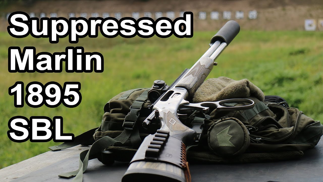 Suppressed Marlin 1895 SBL Dino hunter heh