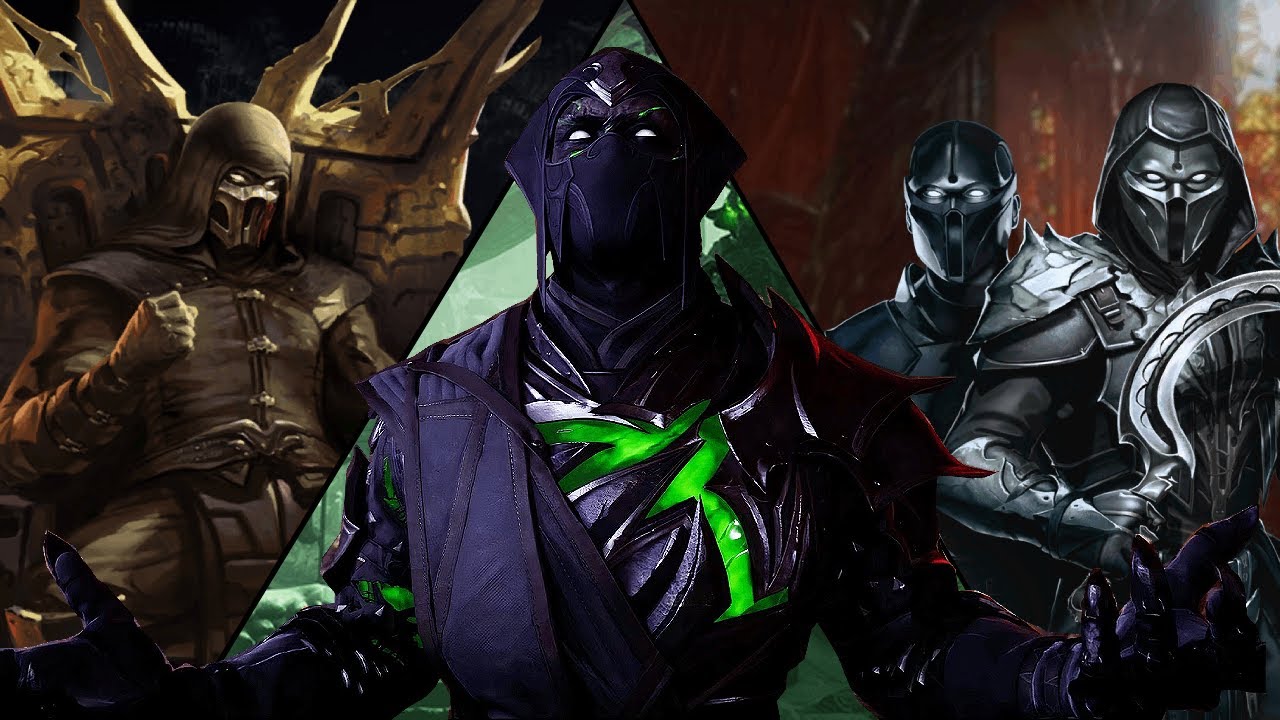 Noob Saibot Evolution in MK games 1993-2024