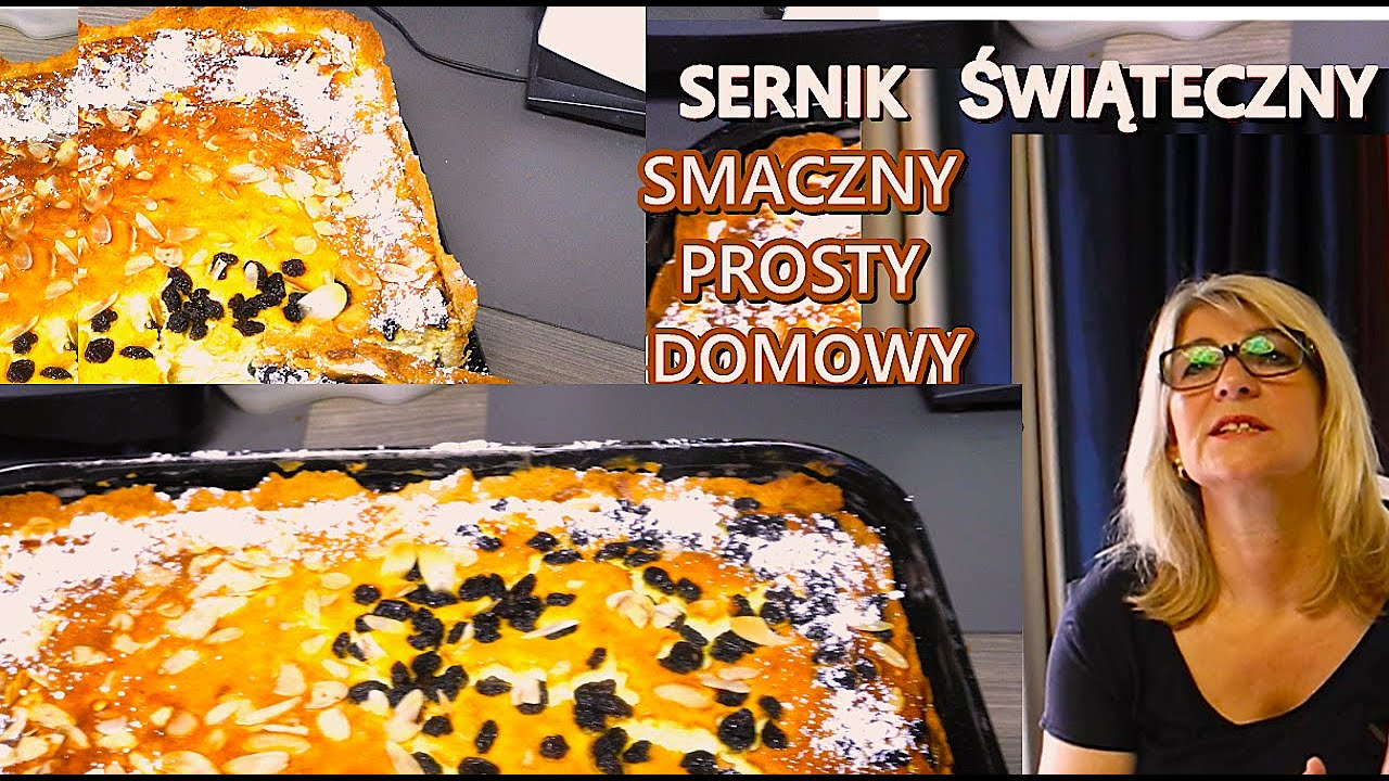 SERNIK NA KRUCHYM CIEŚCIE SPODZIE PRZEPIS z WIADERKA PUSZYSTY PYSZNY SUPER #babciabozenkagotuje💗N662