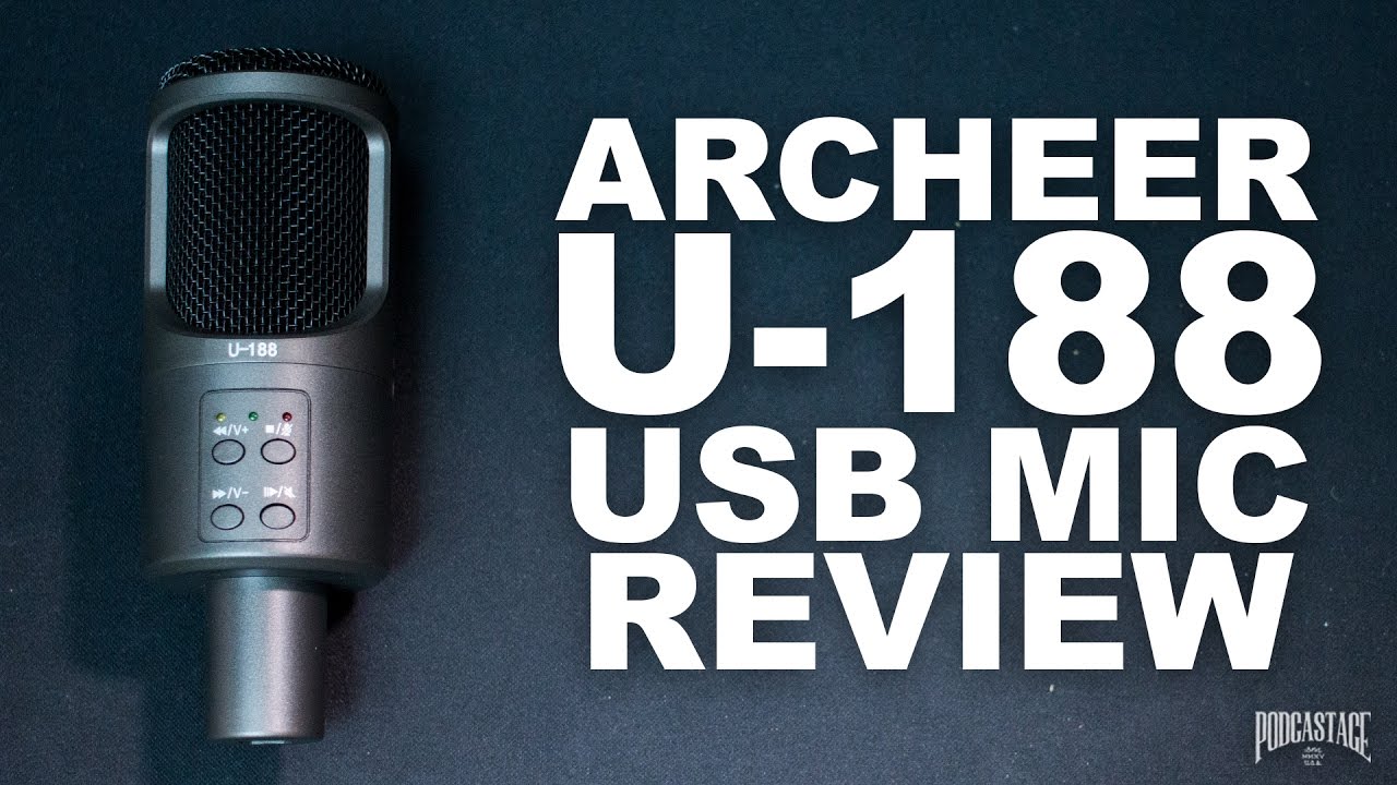 Archeer USB Studio Condenser Mic Review / Test