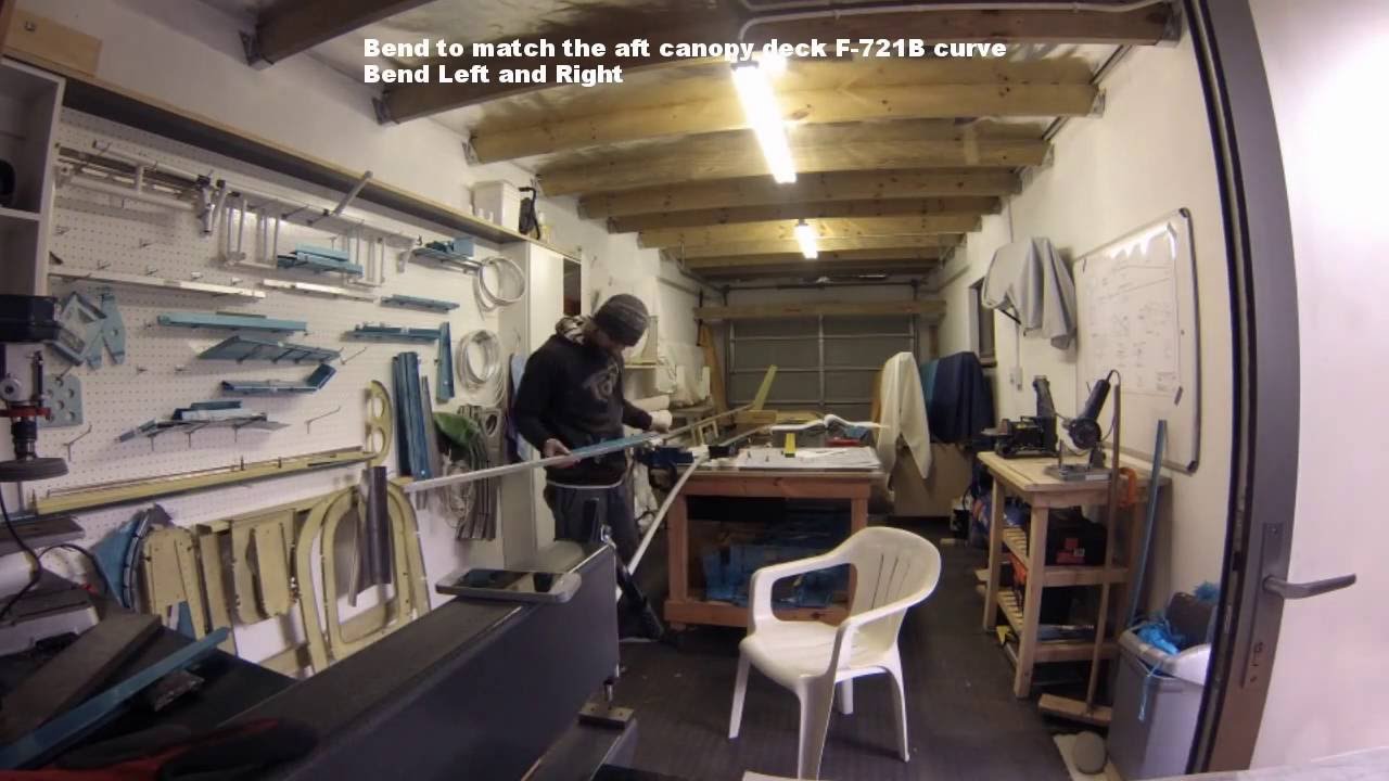 Vans RV7 Bending Longerons