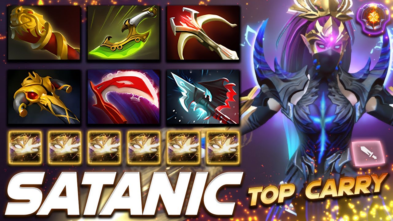 Satanic Templar Assassin - TOP CARRY - Dota 2 Pro Gameplay [Watch & Learn]