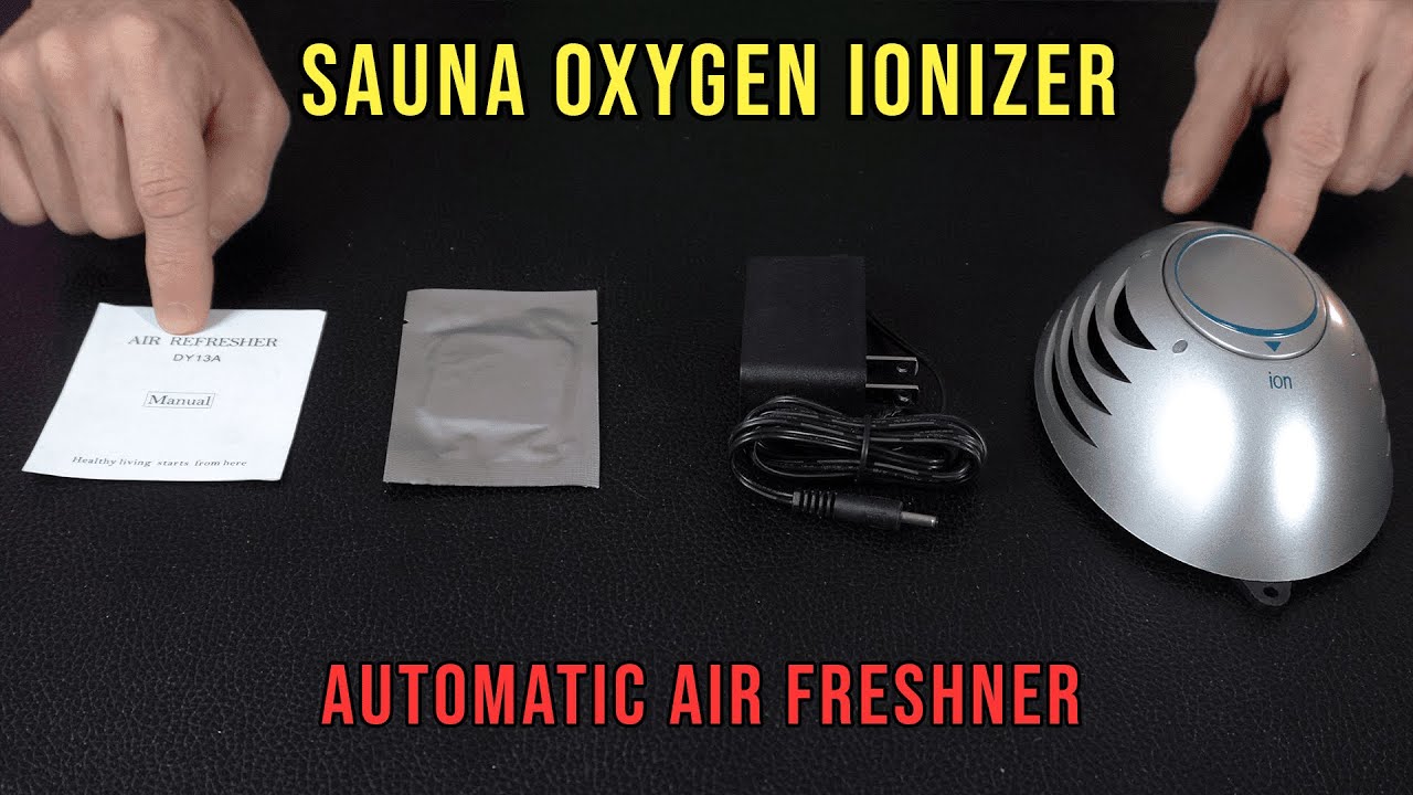 Golden Wave Sauna Oxygen Ionizer to Keep Your Sauna Smelling Clean