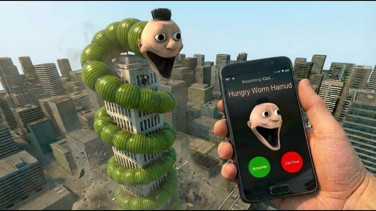 DO NOT ANSWER! Hungry Worm Hamud Just CALLED ME in Garry's Mod!