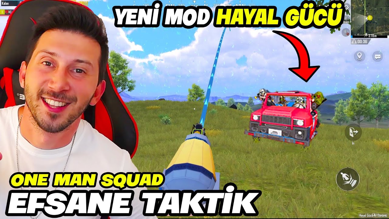 ERANGEL YENİ MOD EFSANE TAKTİK İLE ONE MAN SQUAD PUBG Mobile Yeni Güncelleme