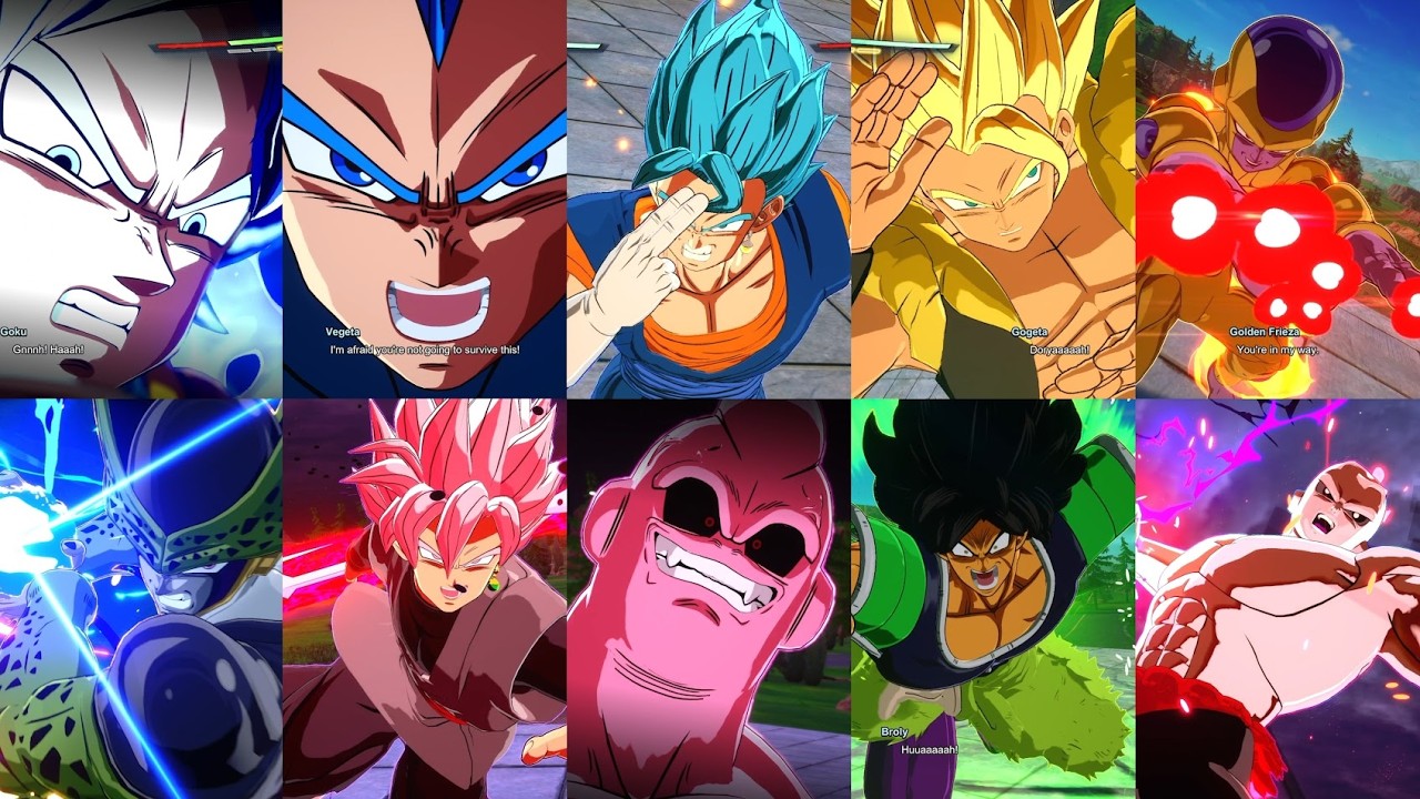 Dragon Ball: Sparking Zero-All Skills/Abilities Ultimates & Transformations (Best Version)