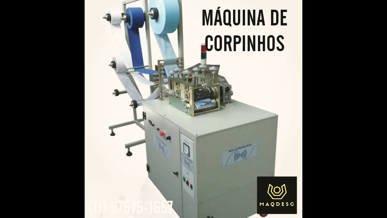 Máquinas para fabricar máscaras N95