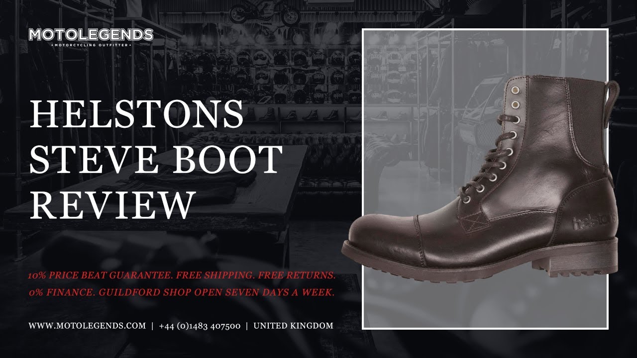Helstons Steve boot review