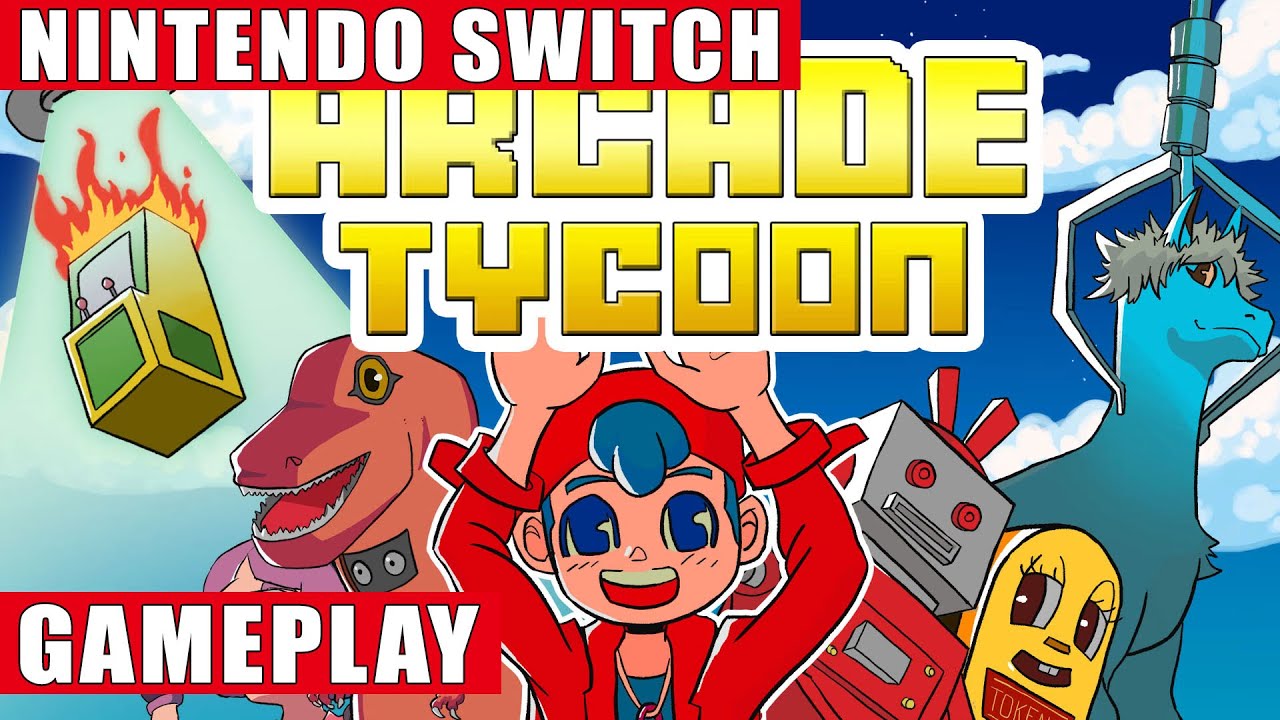 Arcade Tycoon Nintendo Switch Gameplay