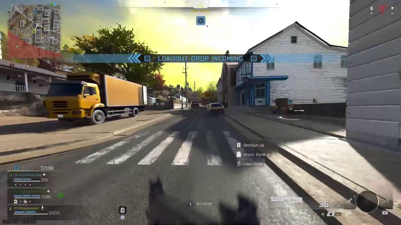 Playing warzone trying to get a few duds