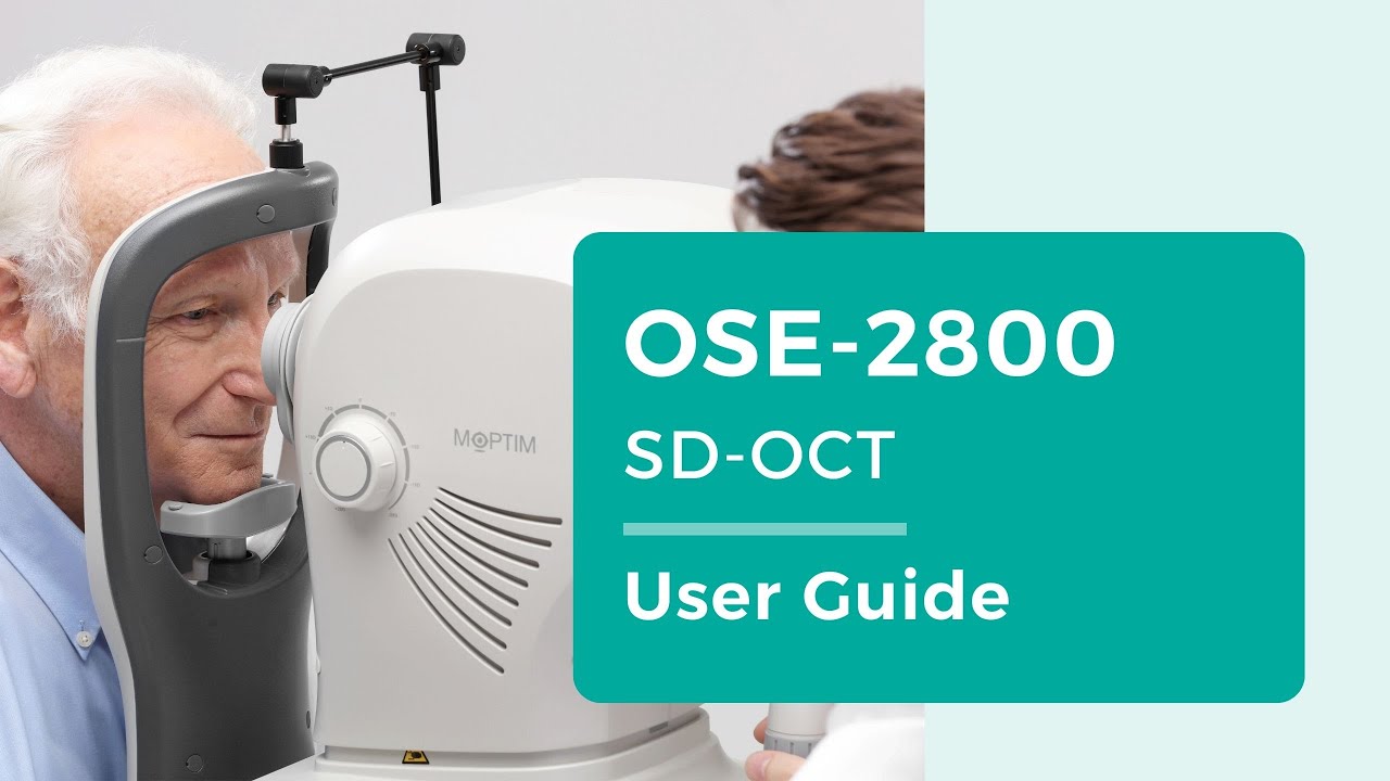 Moptim OSE-2800 SD-OCT User Guide