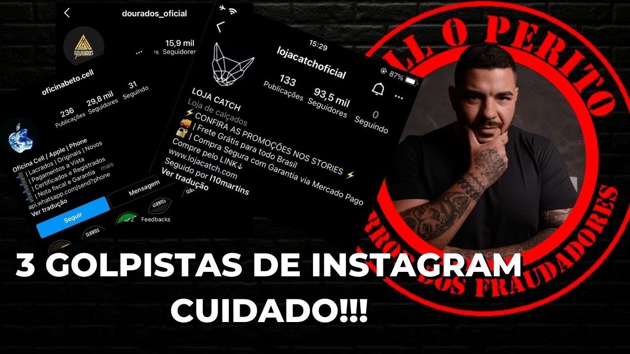 3 SUPOSTAS LOJAS QUE APLICAM GOLPE NO INSTAGRAM - N&Atilde;O COMPRE NO INSTAGRAM SEM FALAR COMIGO JAMAIS!
