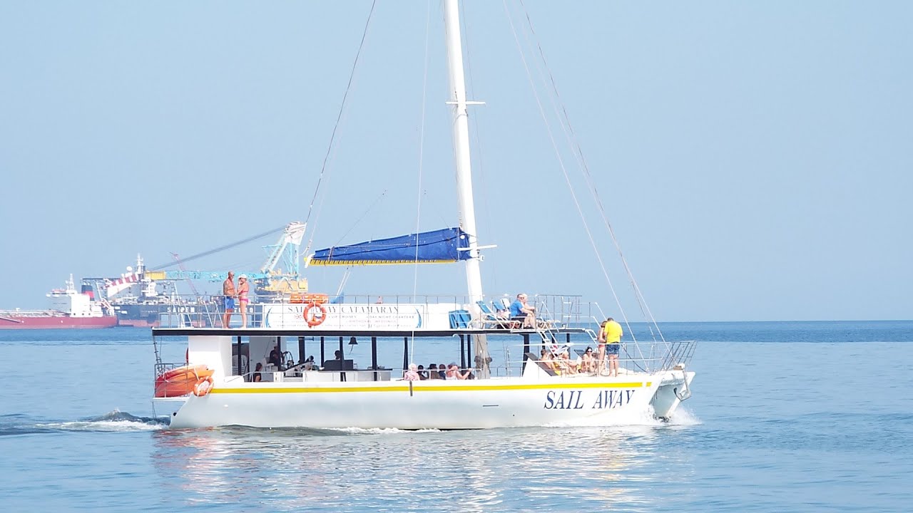 THREE BEACHES in CYPRUS plus MARINA.  PISSOURI BAY, DASOUDI BEACH, LIMASSOL BEACH & OLD PORT.