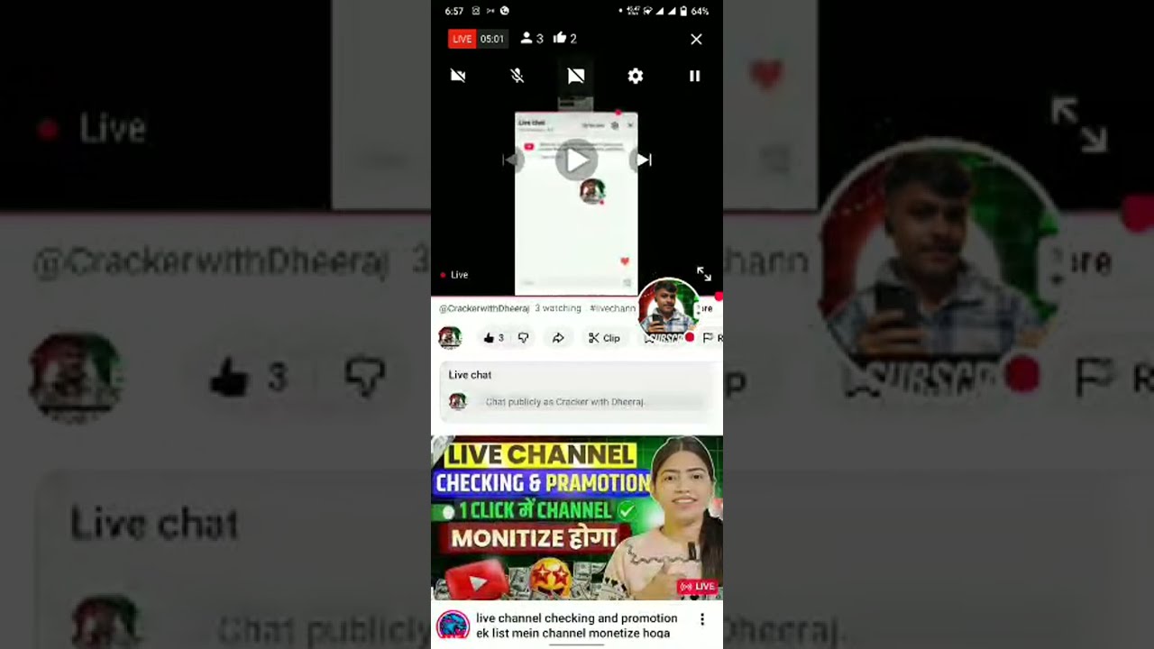 Live Cenal Checking and Free Promotion || 1000 Free Come in fast