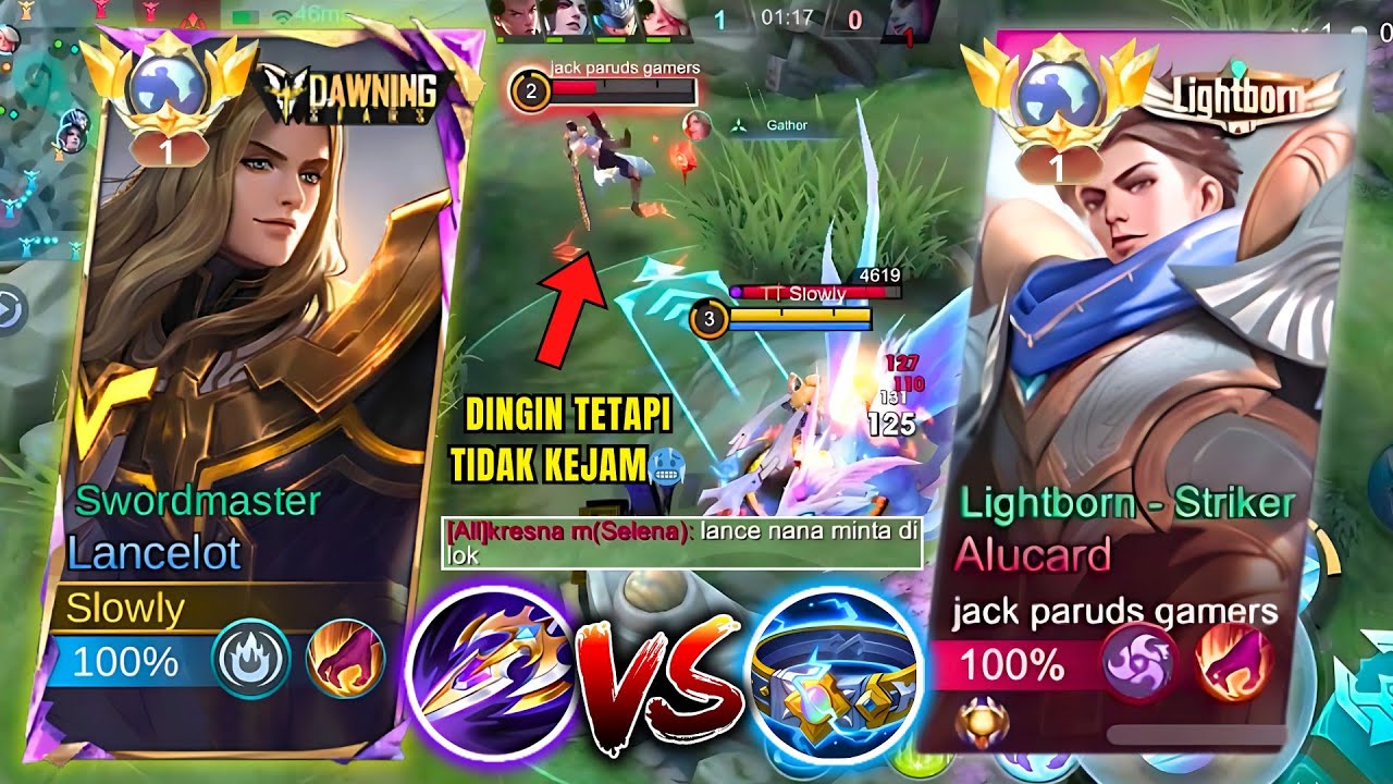 SUPER HARD GAME‼️ EARLY DIBANTAI LANCELOT, LATE GAME DIBANTAI ALUCARD⁉️ | TOP GLOBAL LANCELOT - MLBB