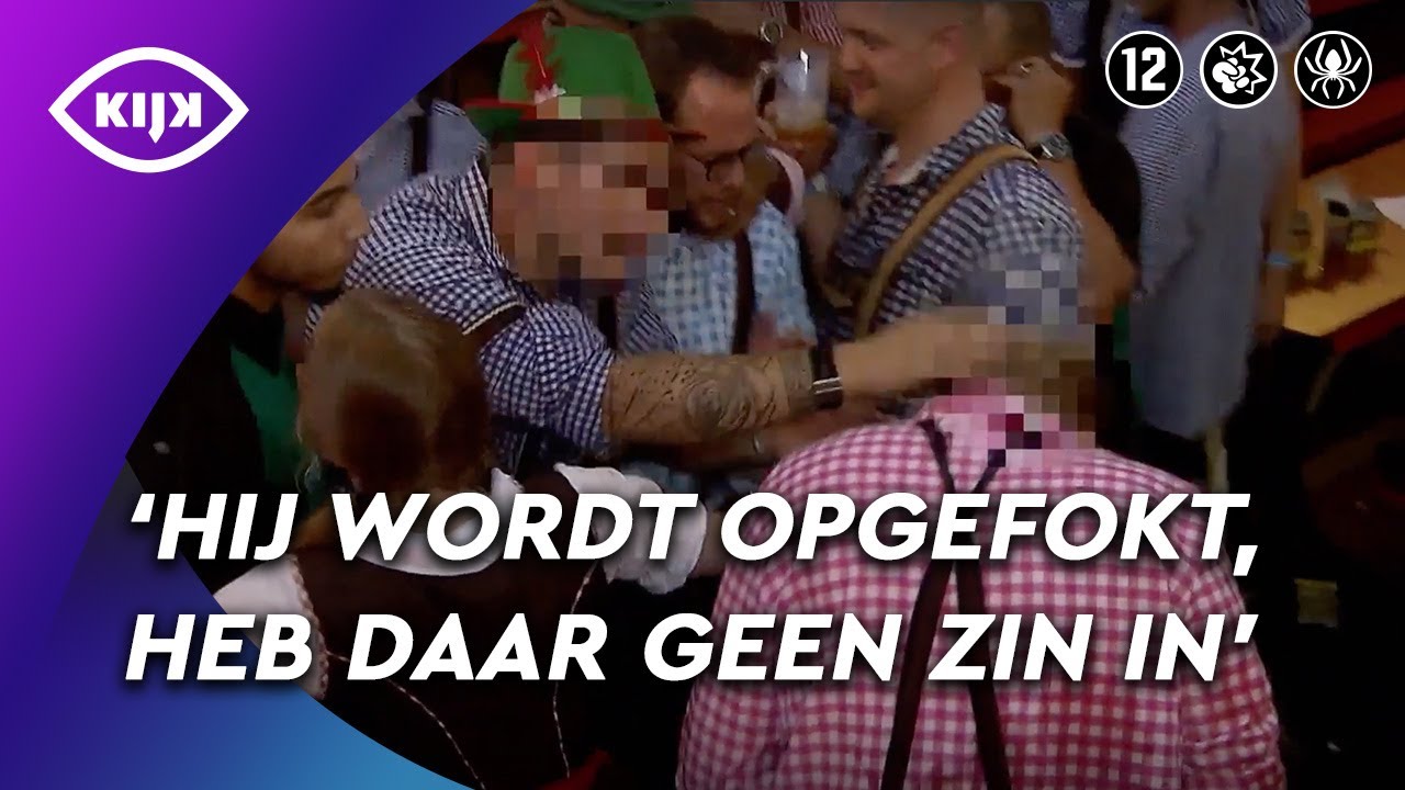 DRONKEN man valt dames lastig tijdens OKTOBERFEST | Operatie Beveiliging | KIJK Misdaad