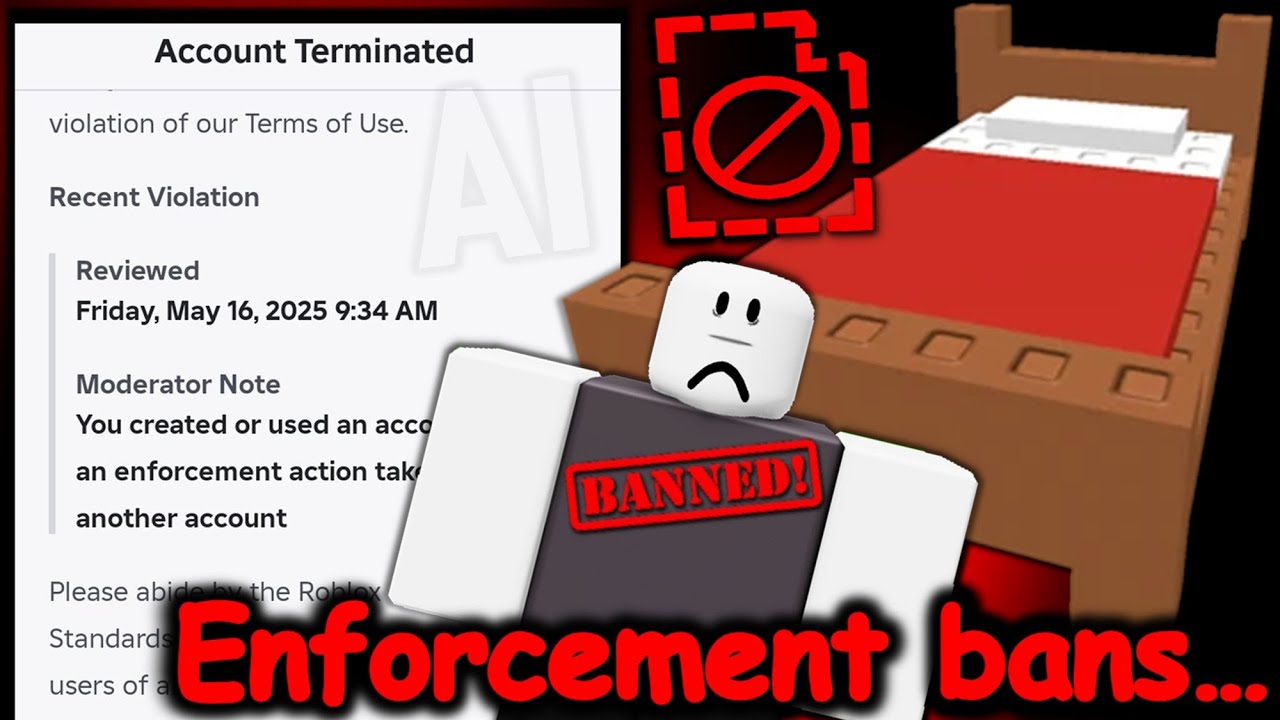Roblox banned bed models!? (Enforcement ban-wave causes CHAOS)