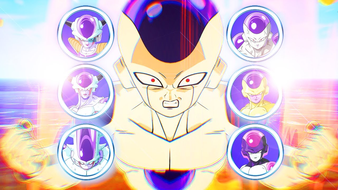 ВСЕ ПРЕВРАЩЕНИЯ FRIEZA, CELL И BUU В ОДНОМ! (Dragon Ball Sparking Zero)