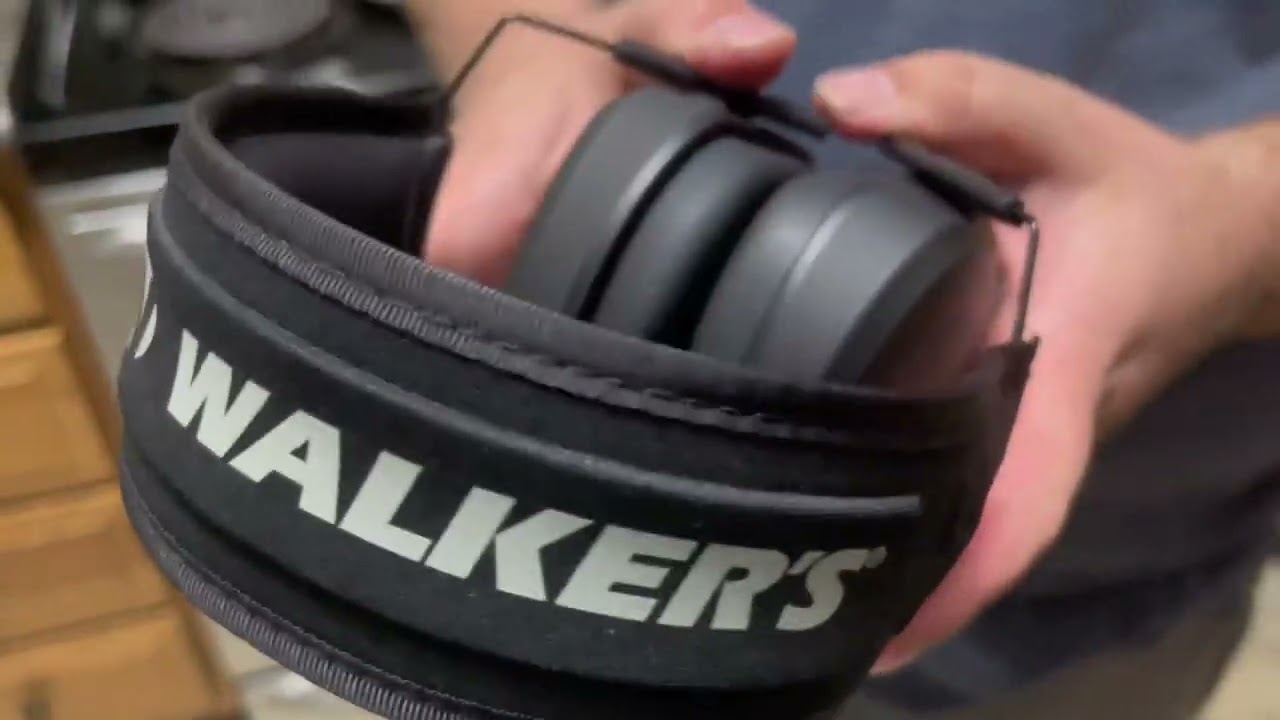 Walker's Razor Slim Passive Earmuff   Ultra Low Profile Earcups Review