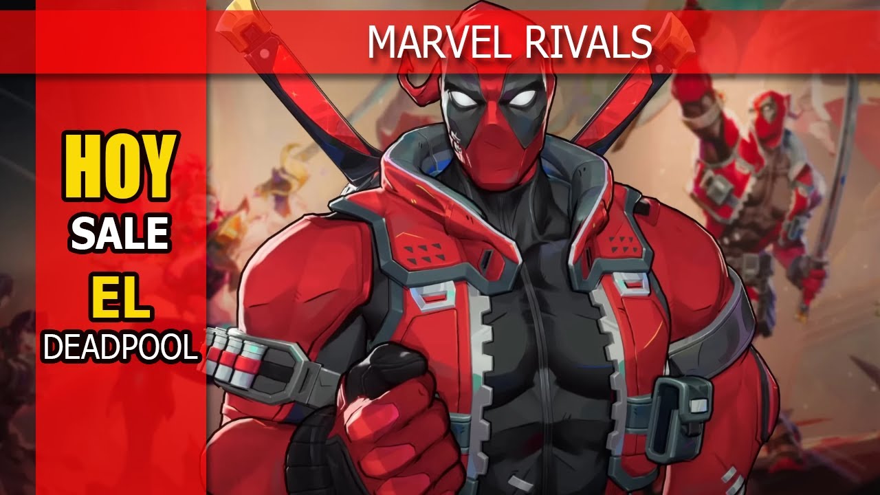 Jugando Marvel Rivals HOY SALIÓ DEADPOOL