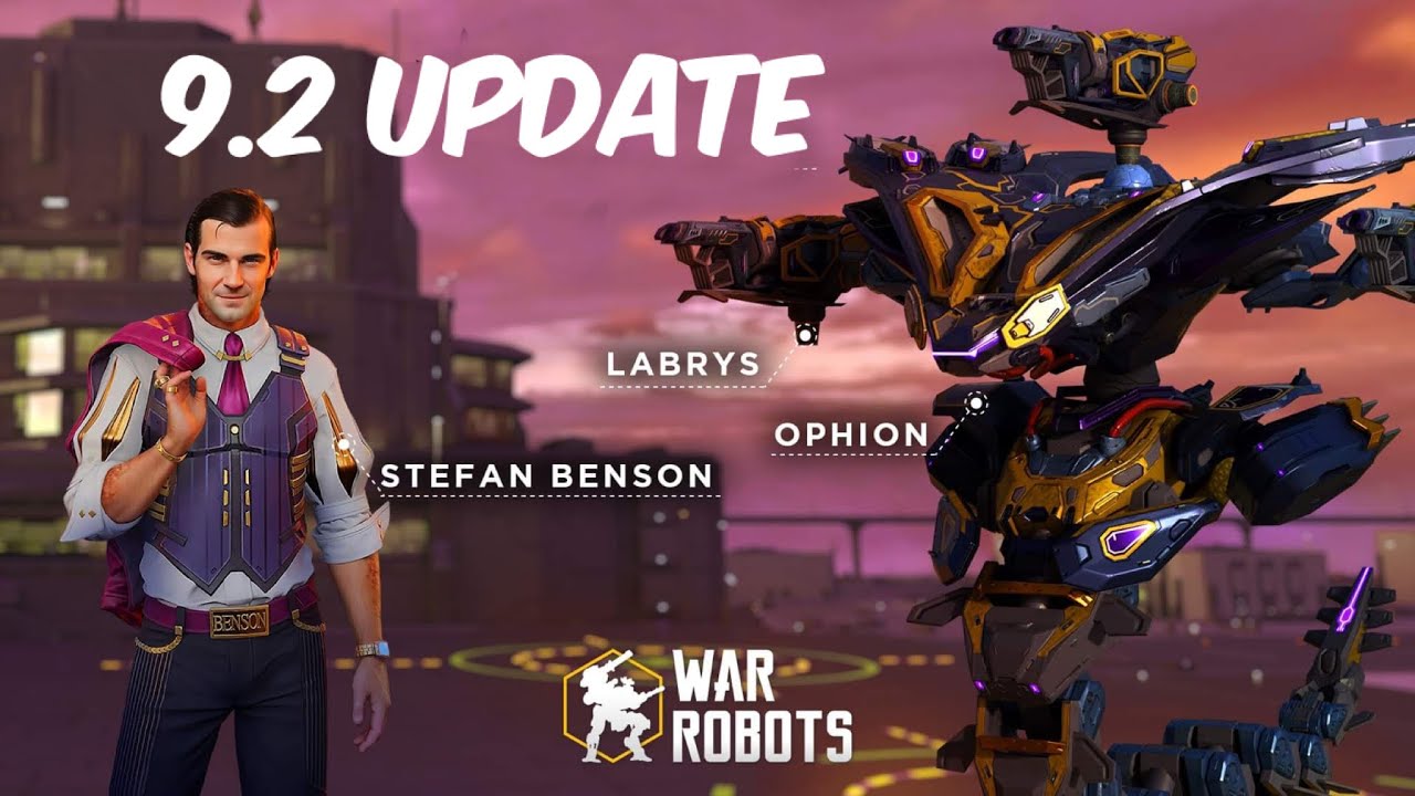 (OP)HION GAMEPLAY | 9.2 update Live server | War robots game [WR]