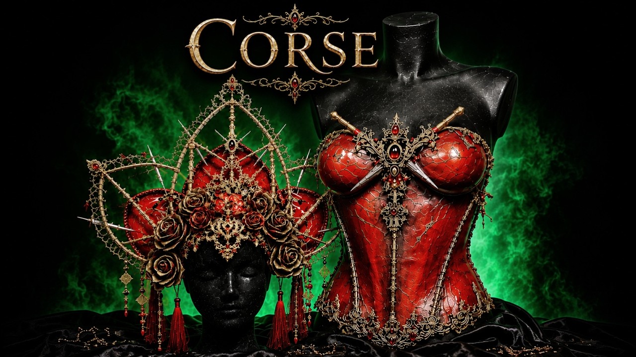 El secreto para un corsé perfecto (SIN COSER) / con ThermoArt (Worbla Alternative) /Porcelain Corset