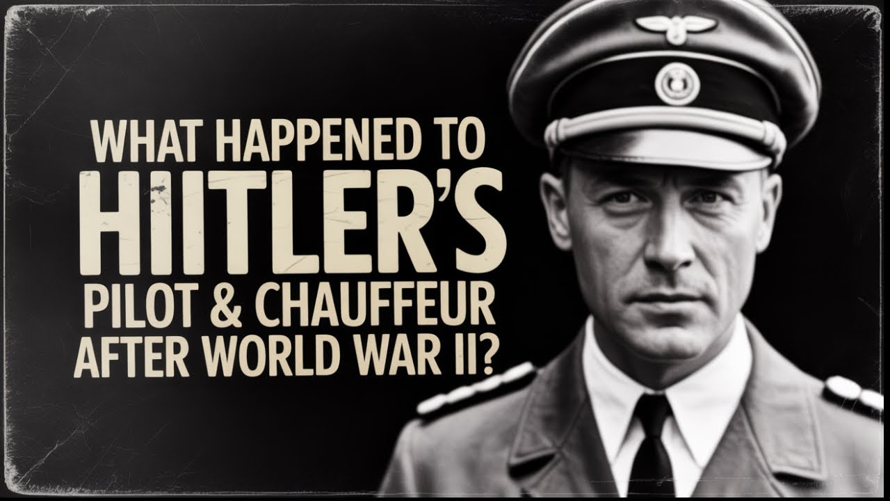What Happened to Hitler&rsquo;s Pilot   Chauffeur After World War II