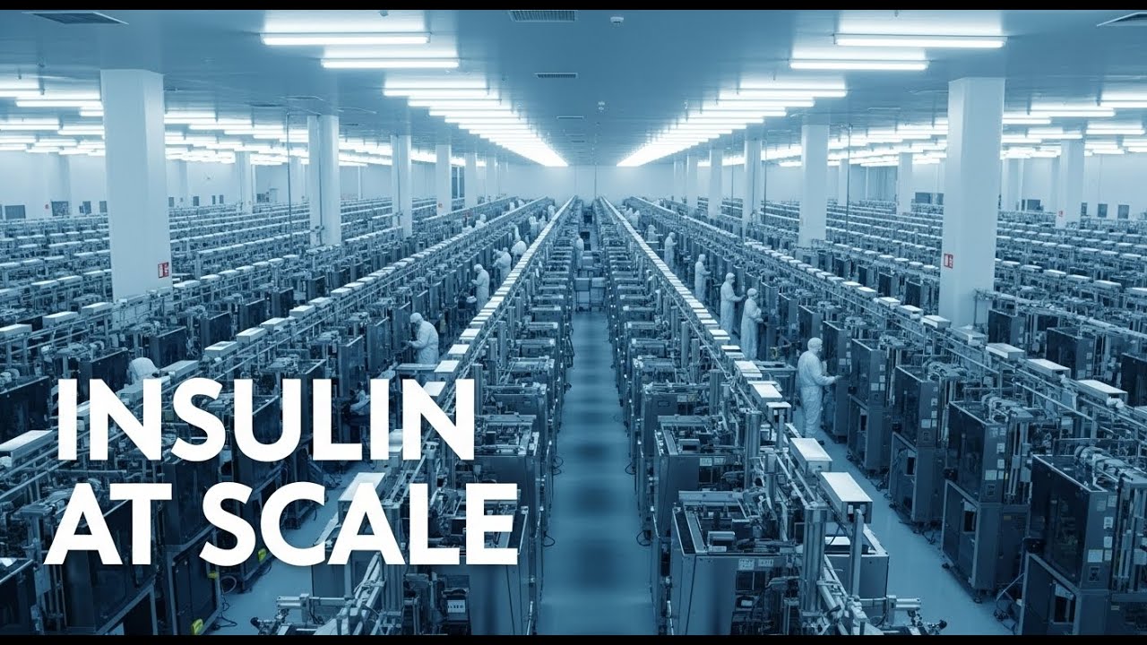 Inside the Insulin Production Facility How Diabetes Medicine Is Made at Scale (Full Process)