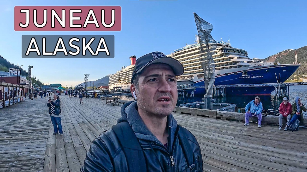 Juneau Alaska -  Nugget Falls Shore Excursion & Mendenhall Glacier