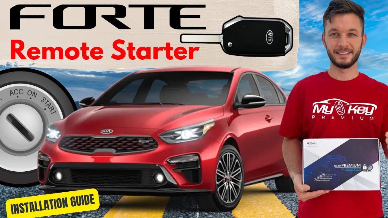 Kia Forte / Cerato 2019-2021 Key Ignition version Remote Engine Starter Installation Step by Step