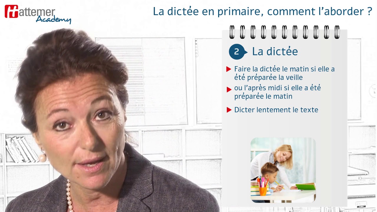 Comment aborder la dictée en primaire