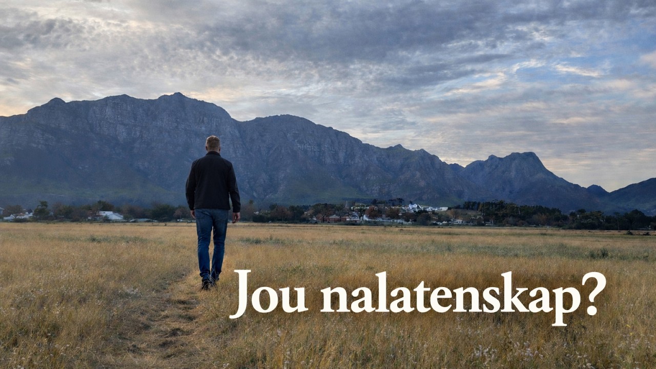 Jou nalatenskap?  | 1 Maart 2026 | Danie Goosen