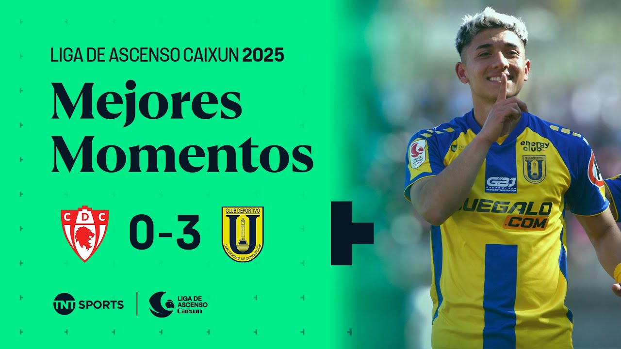 🔴⚪ Dep. Copiapó 0 - 3 🟡🔵 U. de Concepción | Liga de Ascenso Caixun 2025 ⚽🔥 - Fecha 30 🗓️