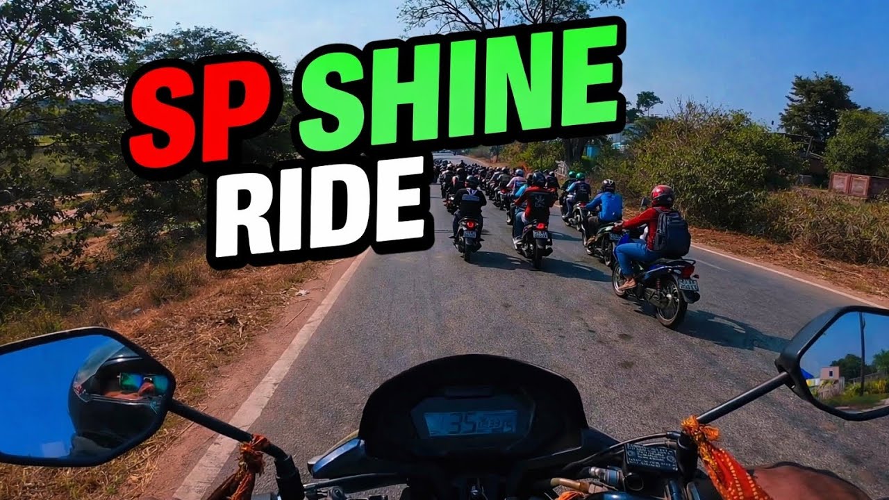 Honda sp shien ke sath ride 100 bike se road pe ride top speed 100 Tak