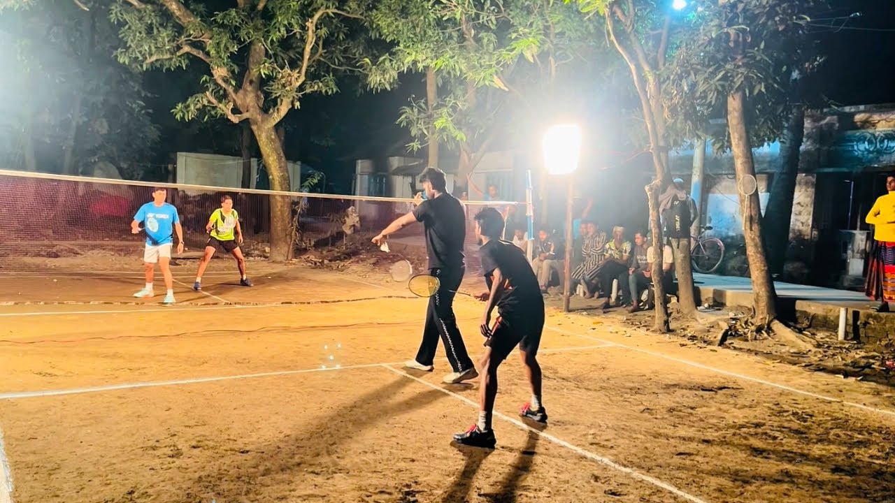 Outdoor Badminton Match 💥💥 Shipu / Shuvo Vs Arif / Roky || Hello Rajib. 