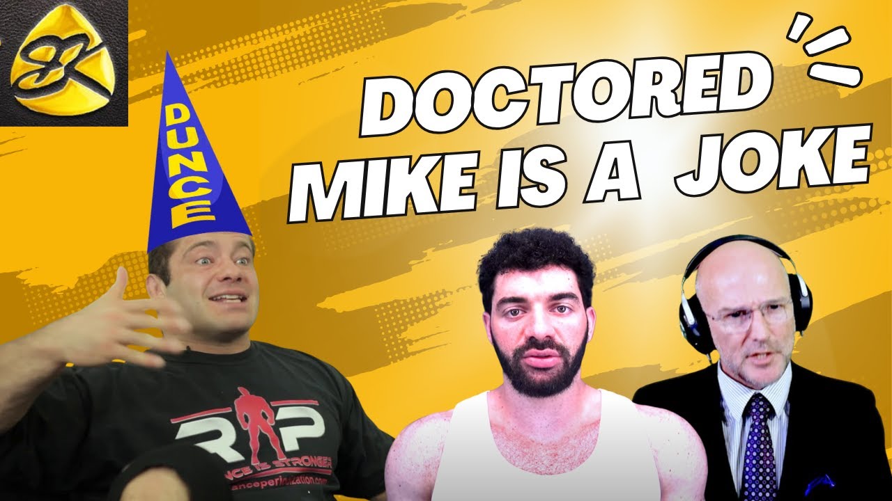 Doctored Mike Israetel @renaissanceperiodization - Incompetent, LIAR !!!