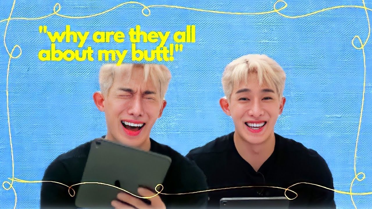 Wonho being the most adorable human while reading thirst tweets