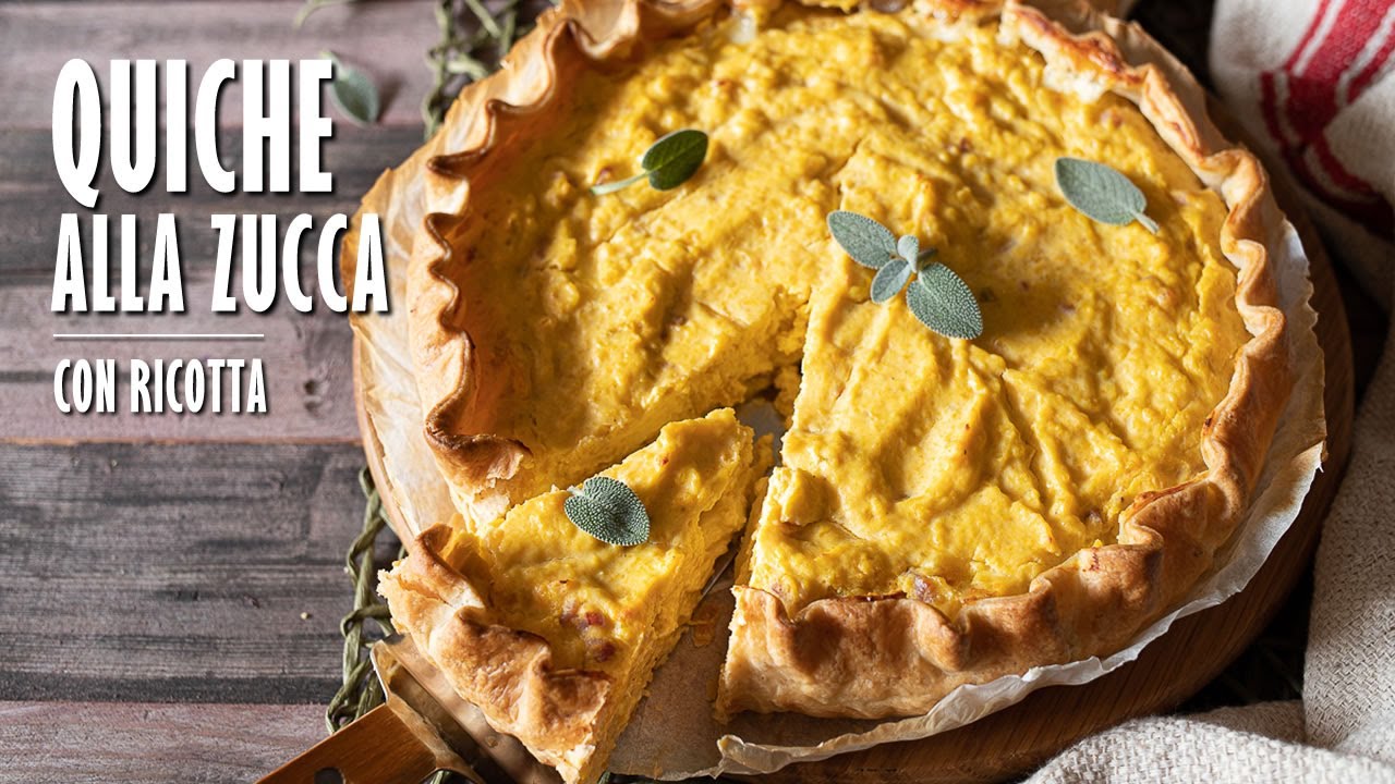 QUICHE DI ZUCCA fatta in casa | Marianna Pascarella