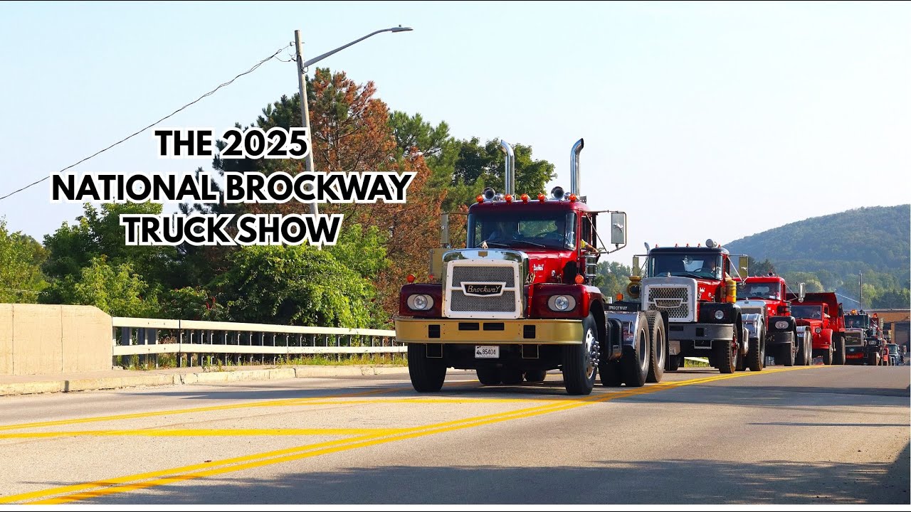 The 2025 National Brockway Truck Show - Parade to Main Street