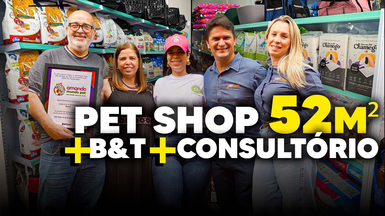 Inauguramos um Pet shop com banho e tosa e consultório em Uberlândia Minas Gerais | Amando Mundo Pet