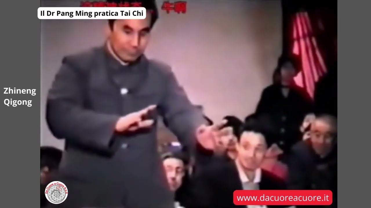 Il Dr Pang Ming di Zhineng Qigong pratica Tai Chi