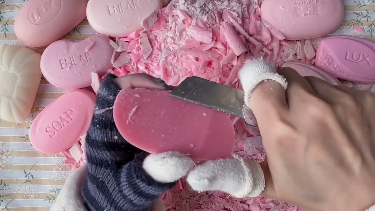 Soap Carving ASMR Relaxing Sounds | Relaxing Videos With No Ads | No Talking ASMR #soap