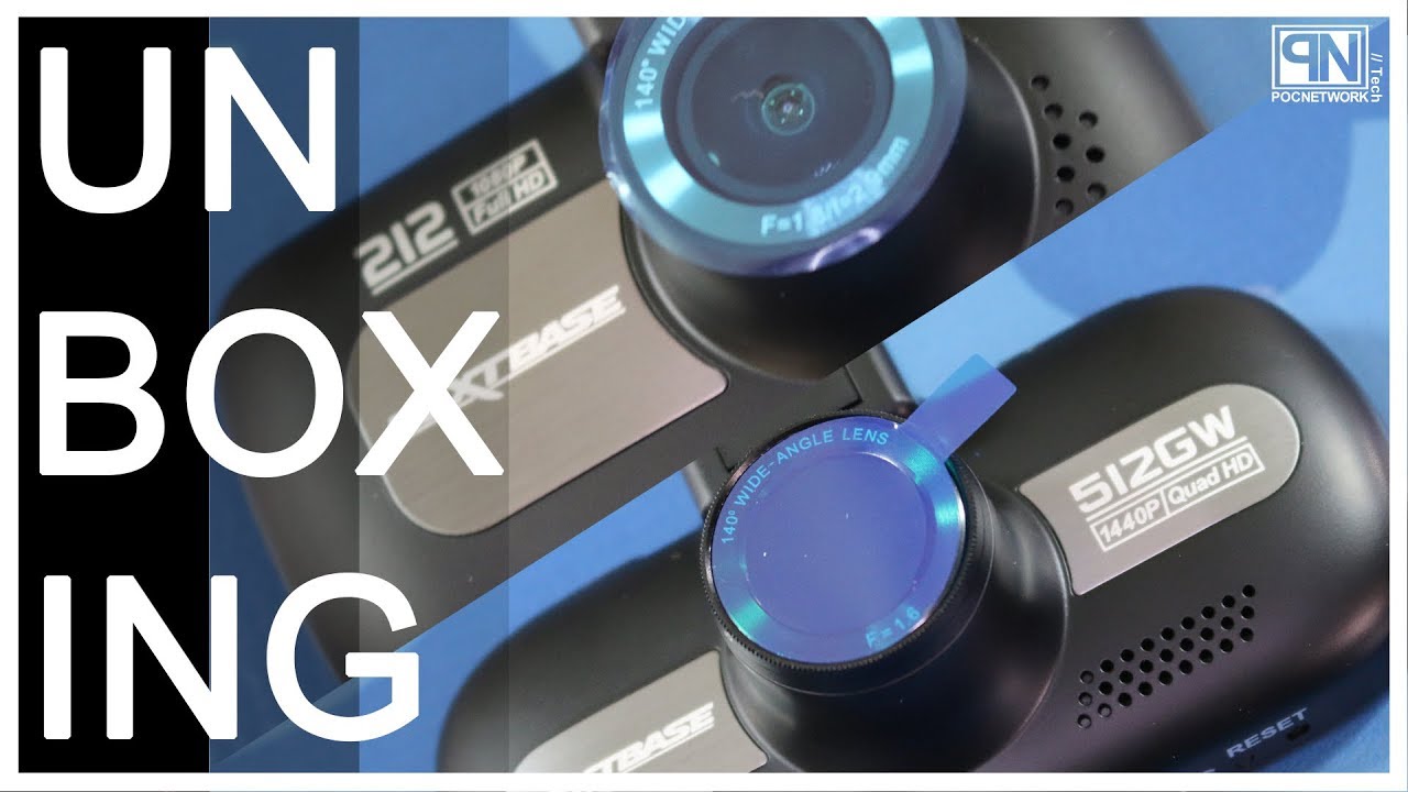 Nextbase 212 (1080p) and 512GW (QHD) Dashcams - Unboxing - Poc Network